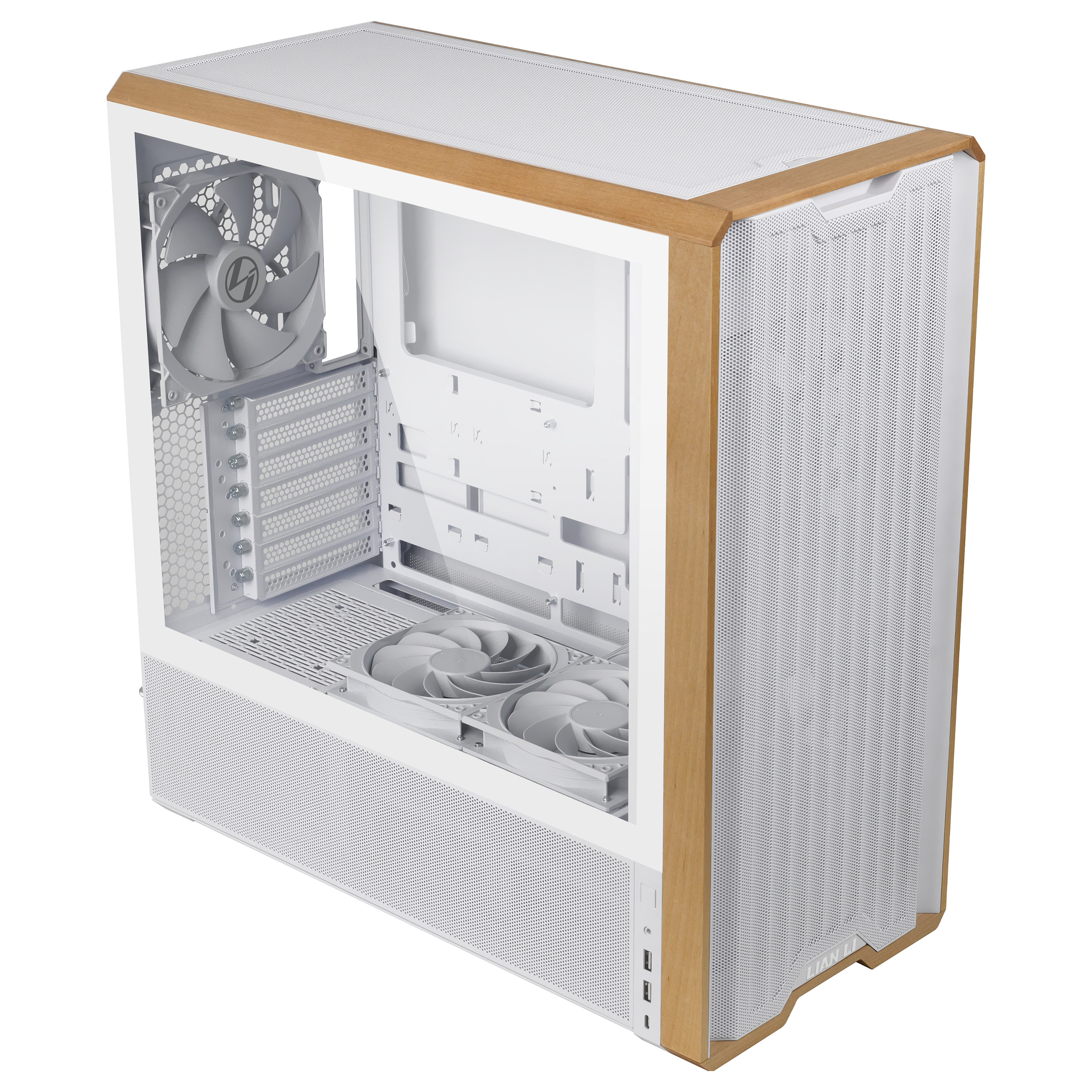 Midi Lian Li Lancool 217 Weiß