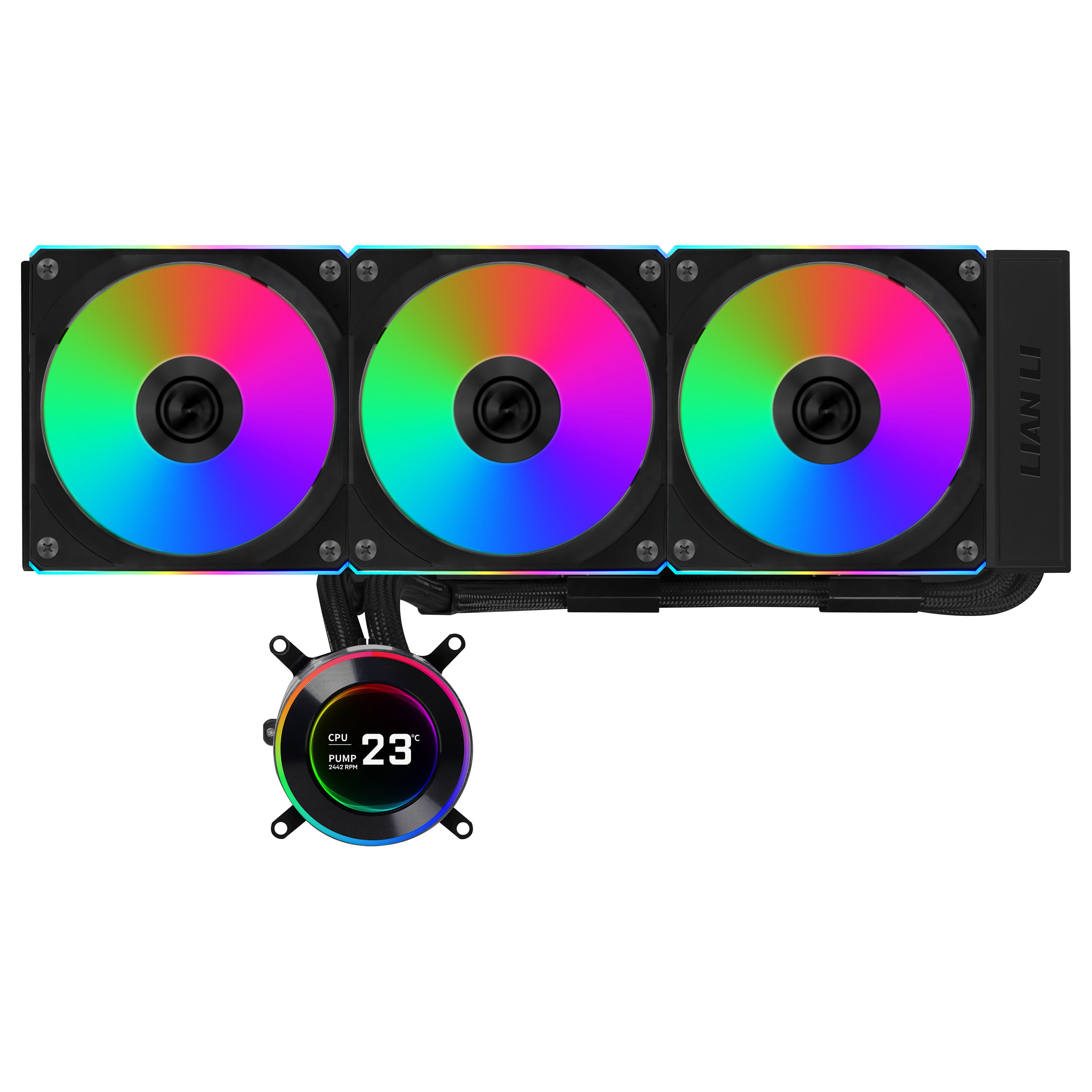 Lian Li HYDROSHIFT II LCD-C 360CL PC-Wasserkühlung