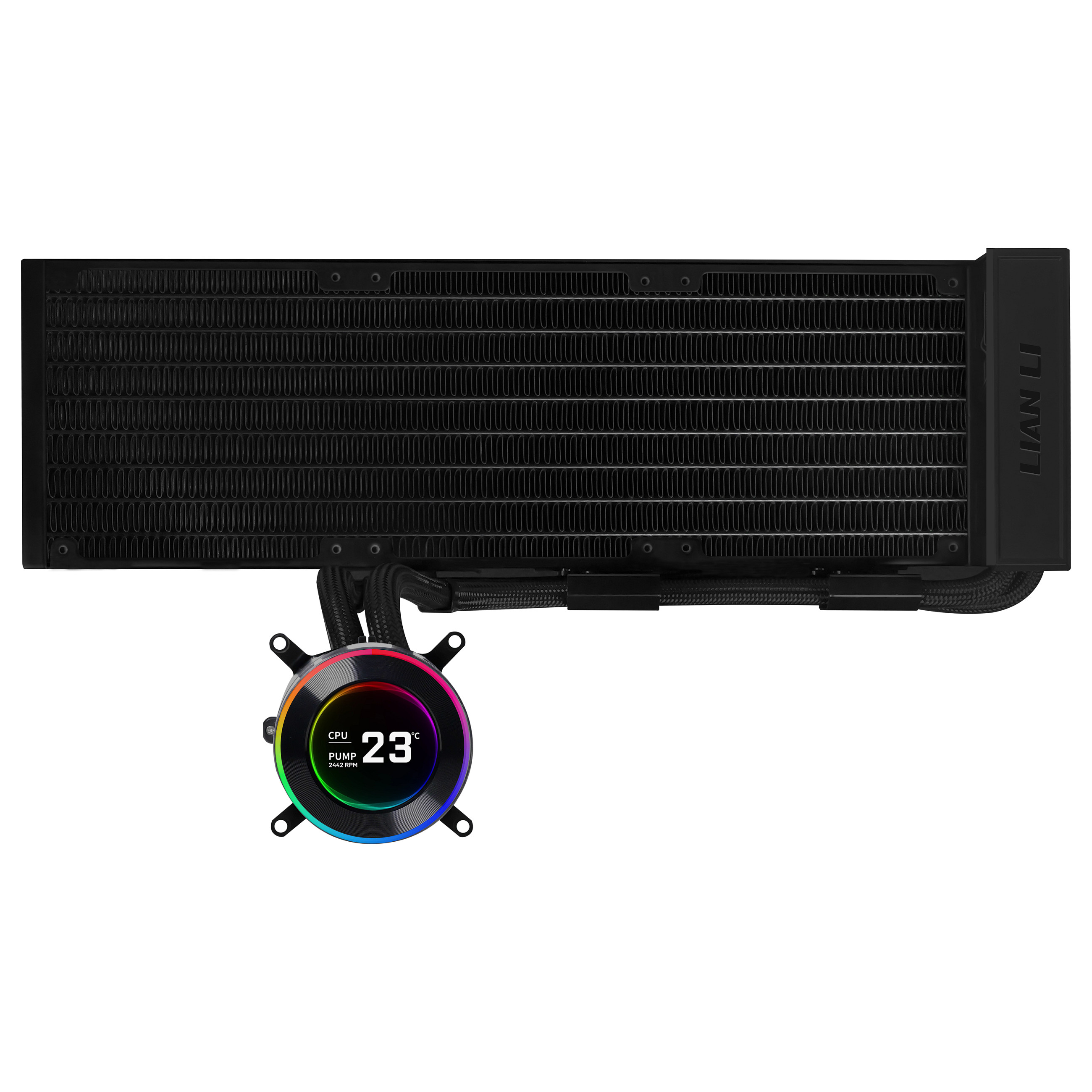 K Lian Li HYDROSHIFT II LCD-C 360N | AiO-Wasserkühlung