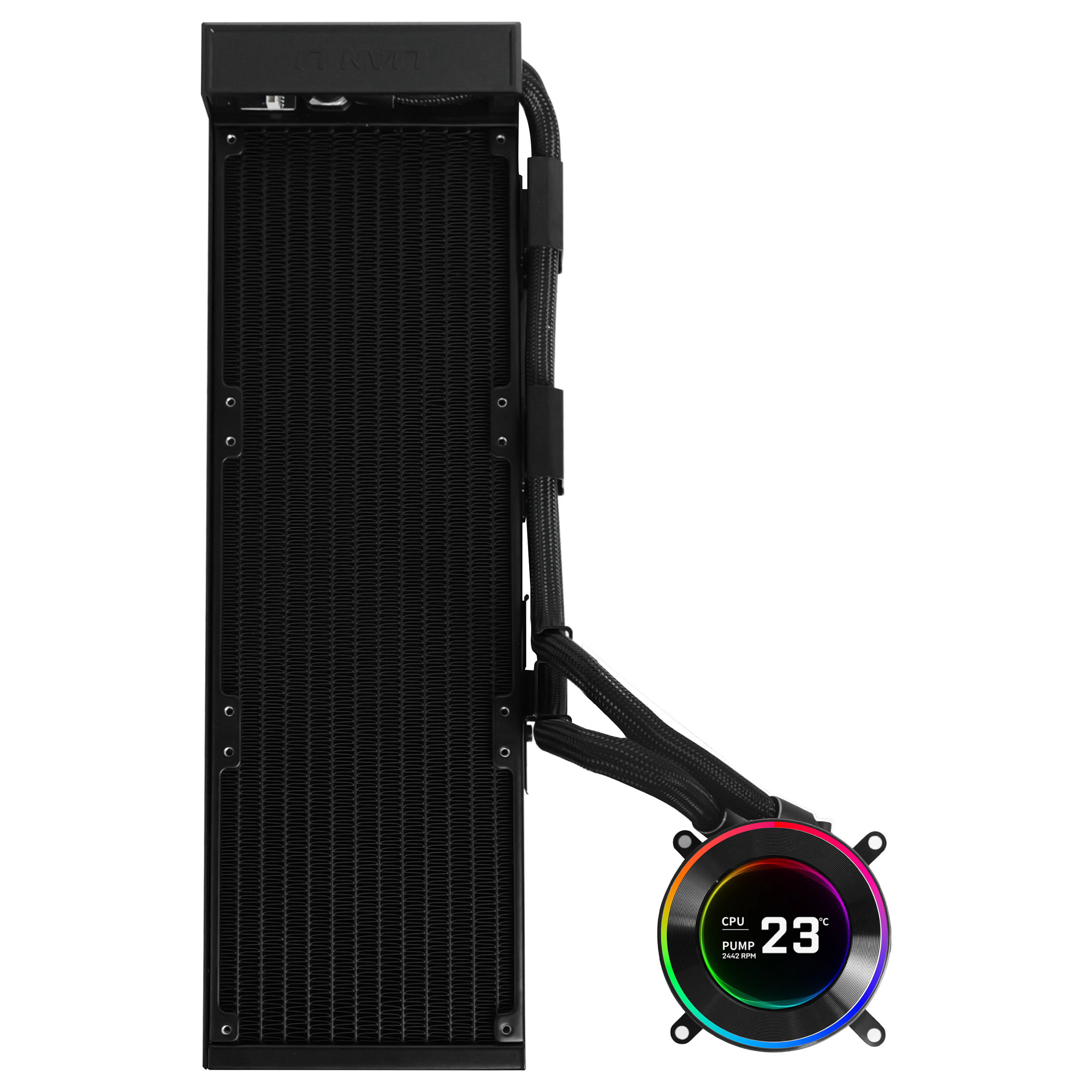 K Lian Li HYDROSHIFT II LCD-C 360N | AiO-Wasserkühlung