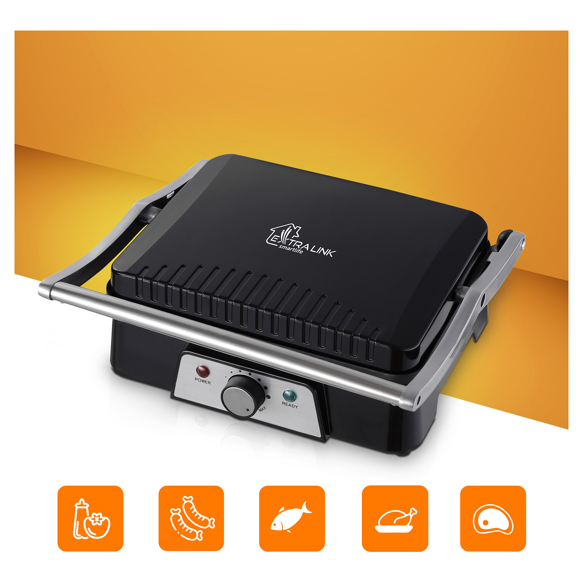 Extralink SMART LIFE ELECTRIC GRILL SJ-36 contact grill