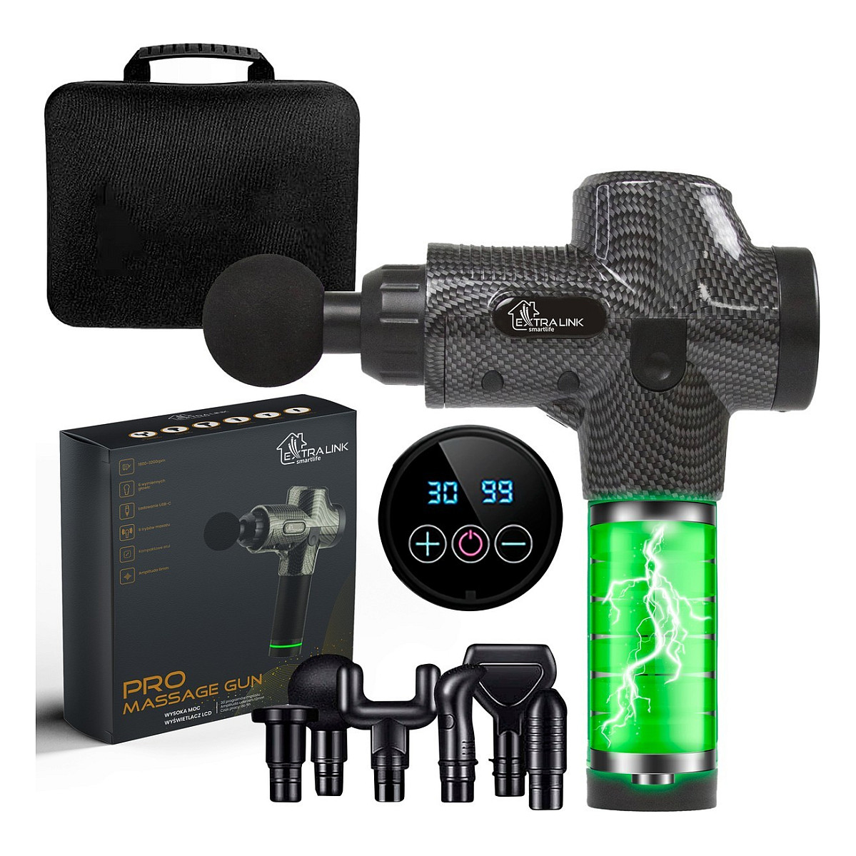 Extralink MSG-01-PRO massager