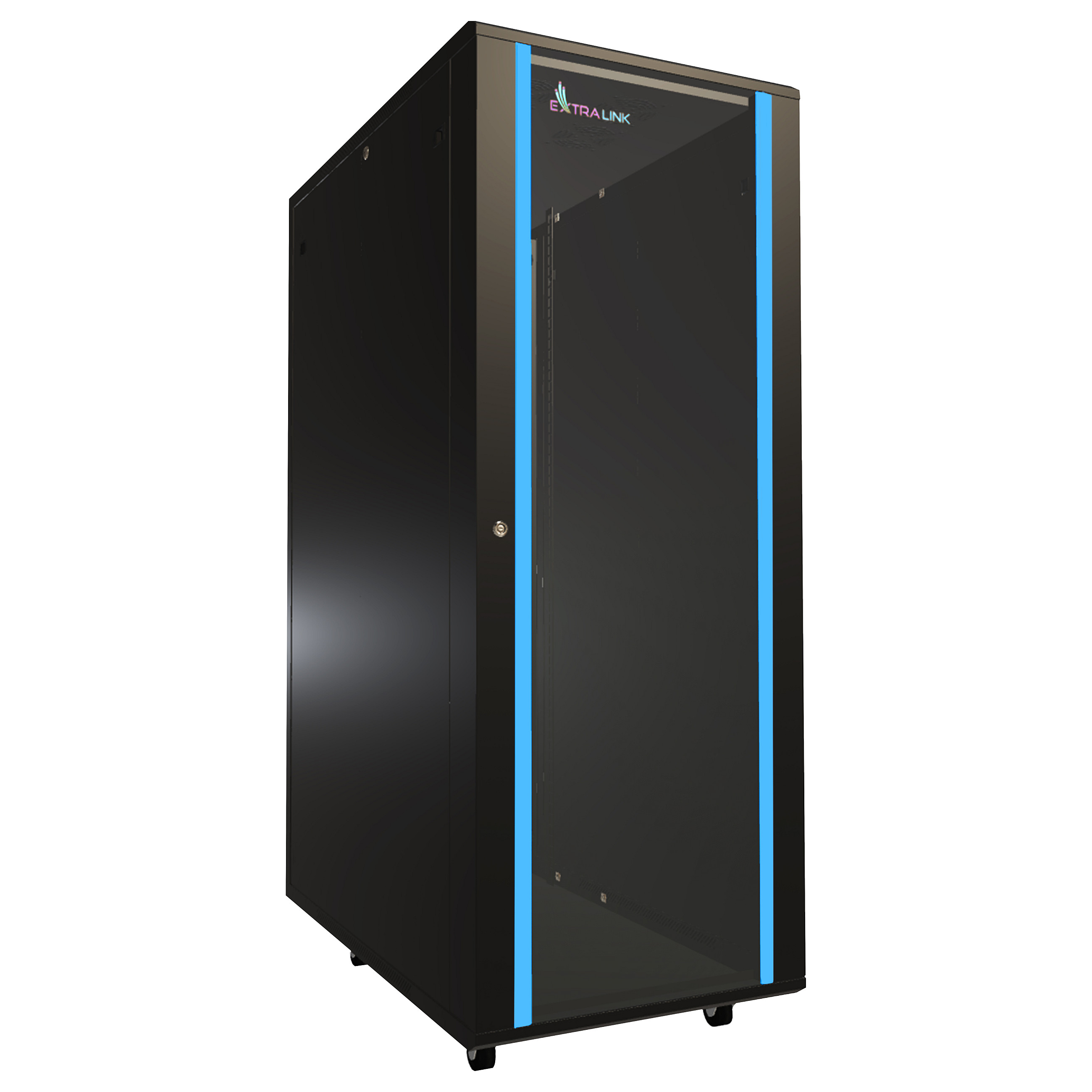 Extralink 32U 600x1000 standing rackmount cabinet black