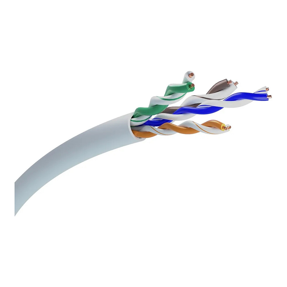Extralink CAT5E UTP (U/UTP) V2 Wewnętrzny | Kabel sieciowy skrętka | 50M (EX.22493) networking cable