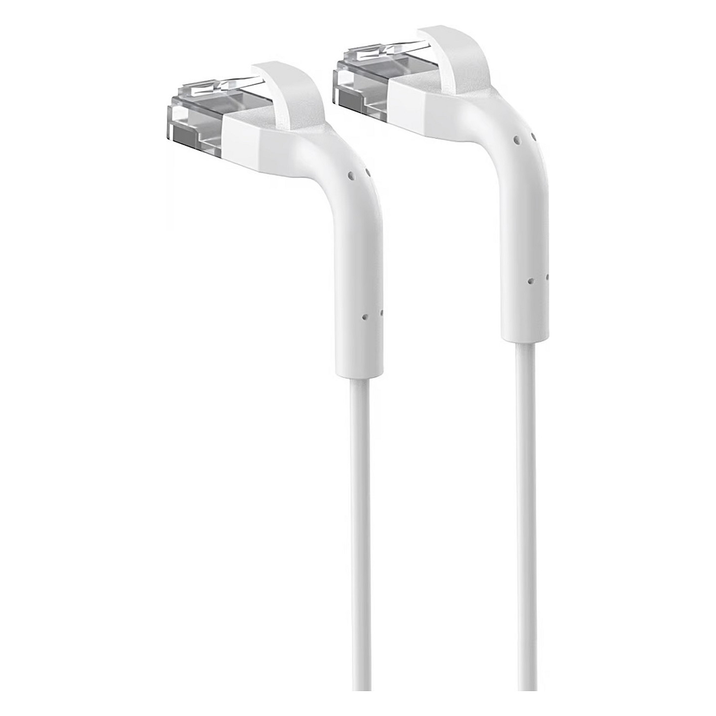 Extralink Kat.6 U/FTP 10m 1Gbps Biały | Patchcord LAN | Miedź Kabel sieciowy skrętka, łamana końcówka (EX.38954) networking cable
