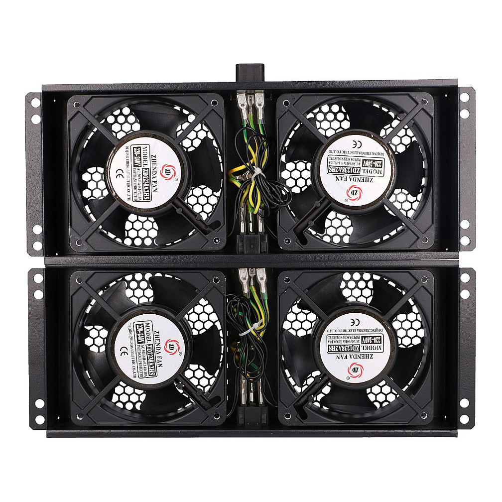 Extralink 4 WAY FAN UNIT WITH 2M EU PLUG