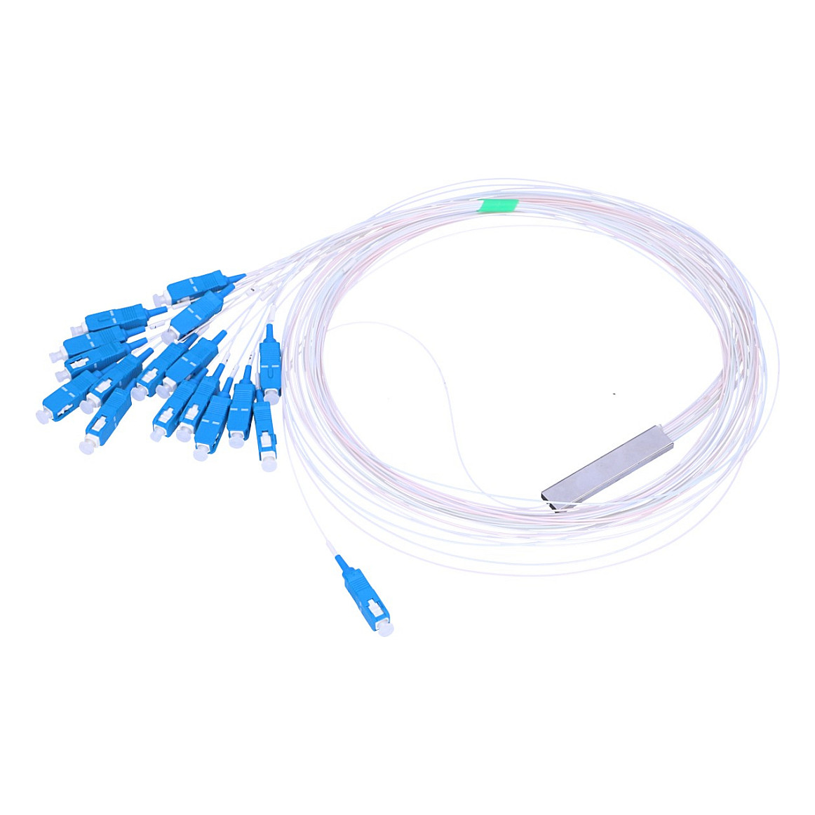 Extralink 1:16 PLC SPLITTER SC/UPC 900UM 1.5M STEEL BOX
