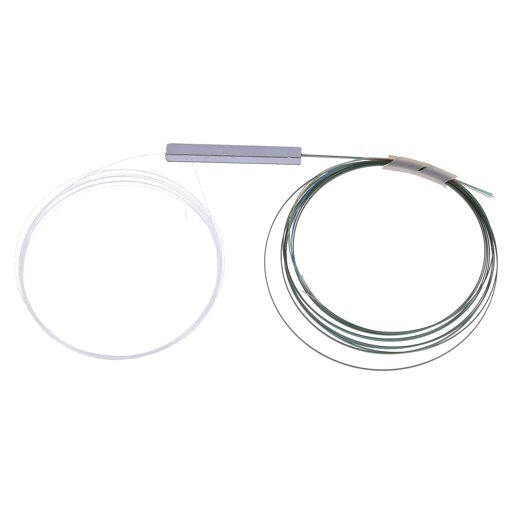 Extralink 1:4 PLC SPLITTER WITHOUT CONNECTOR 250UM STEEL BOX