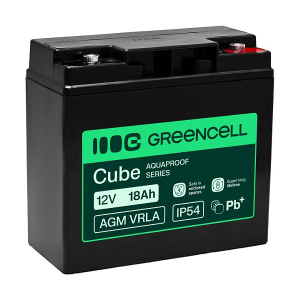 Green Cell AGM12V18AH-H UPS battery