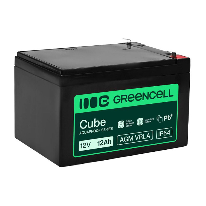 Green Cell AGM12V12AH-H UPS battery