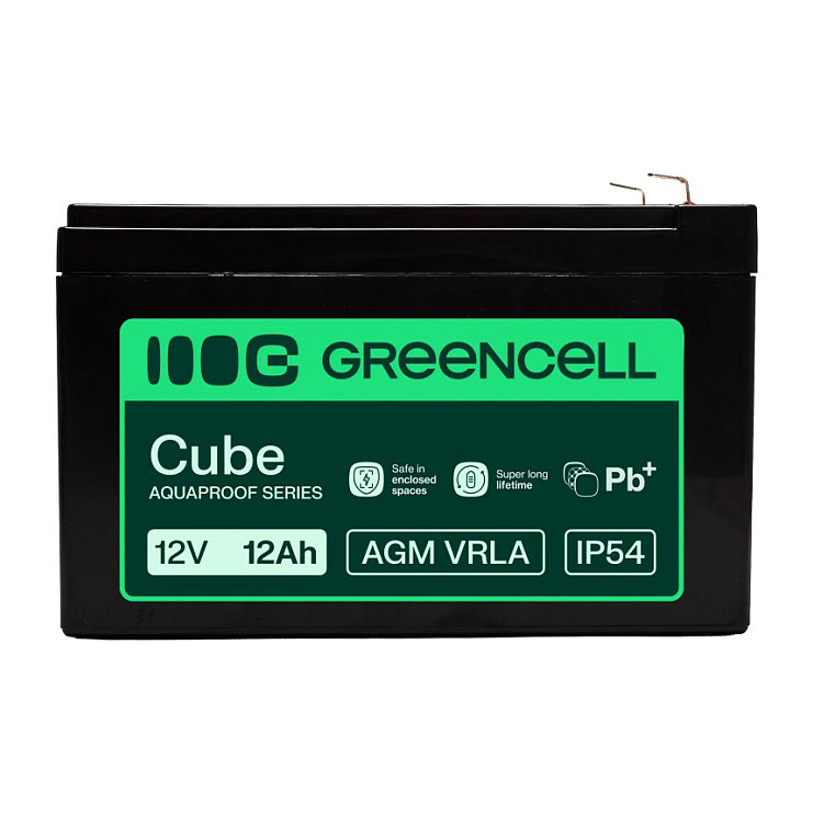 Green Cell AGM12V12AH-H UPS battery