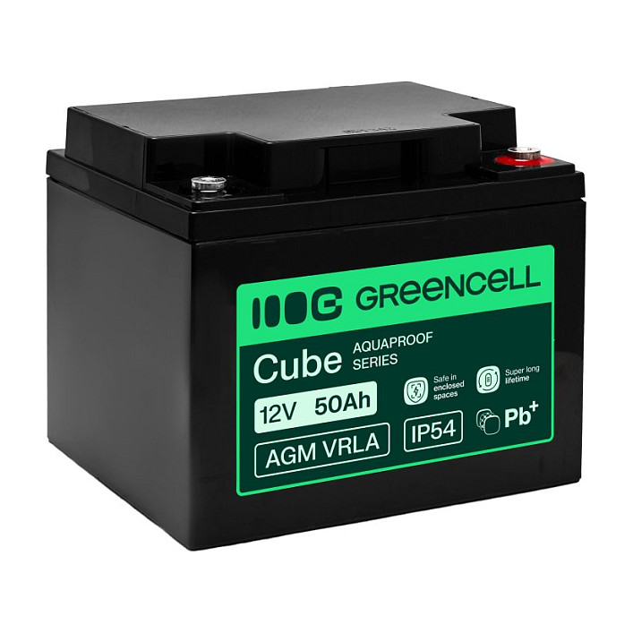Green Cell AGM12V50AH-H UPS battery