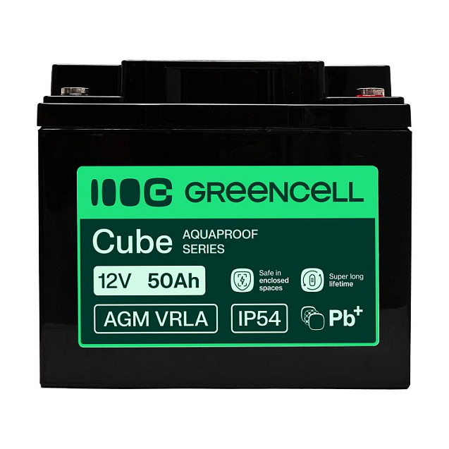Green Cell AGM12V50AH-H UPS battery