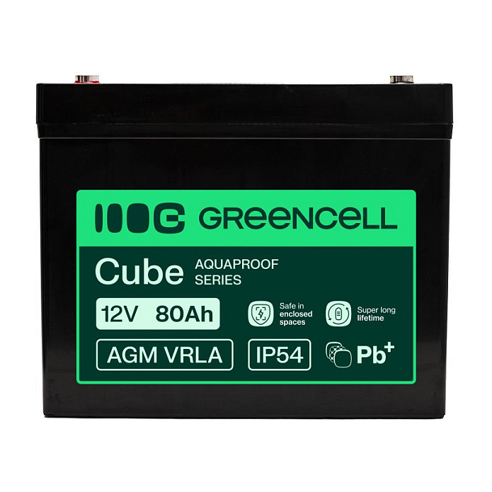 Green Cell AGM12V80AH-H UPS battery
