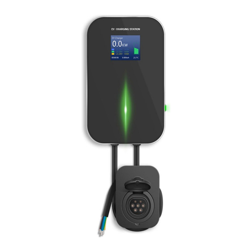 Extralink BS20-BA-22kW-APP Typ A 32A 22kW | adowarka do samochodu elektrycznego | 3 fazy, ekran LCD, aplikacja, 6,1m Batterien