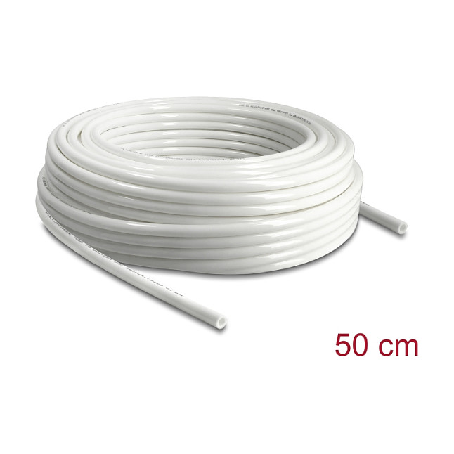Pneumatikschlauch 12 x 8 mm 50 m Rolle weiß