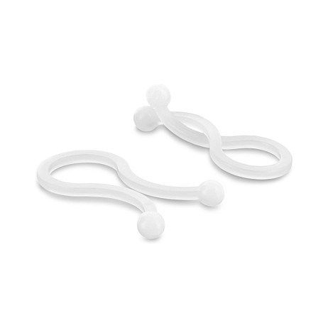 DELOCK 22062 - Kabeldriller Ø 11 mm transparent, 100 Stück