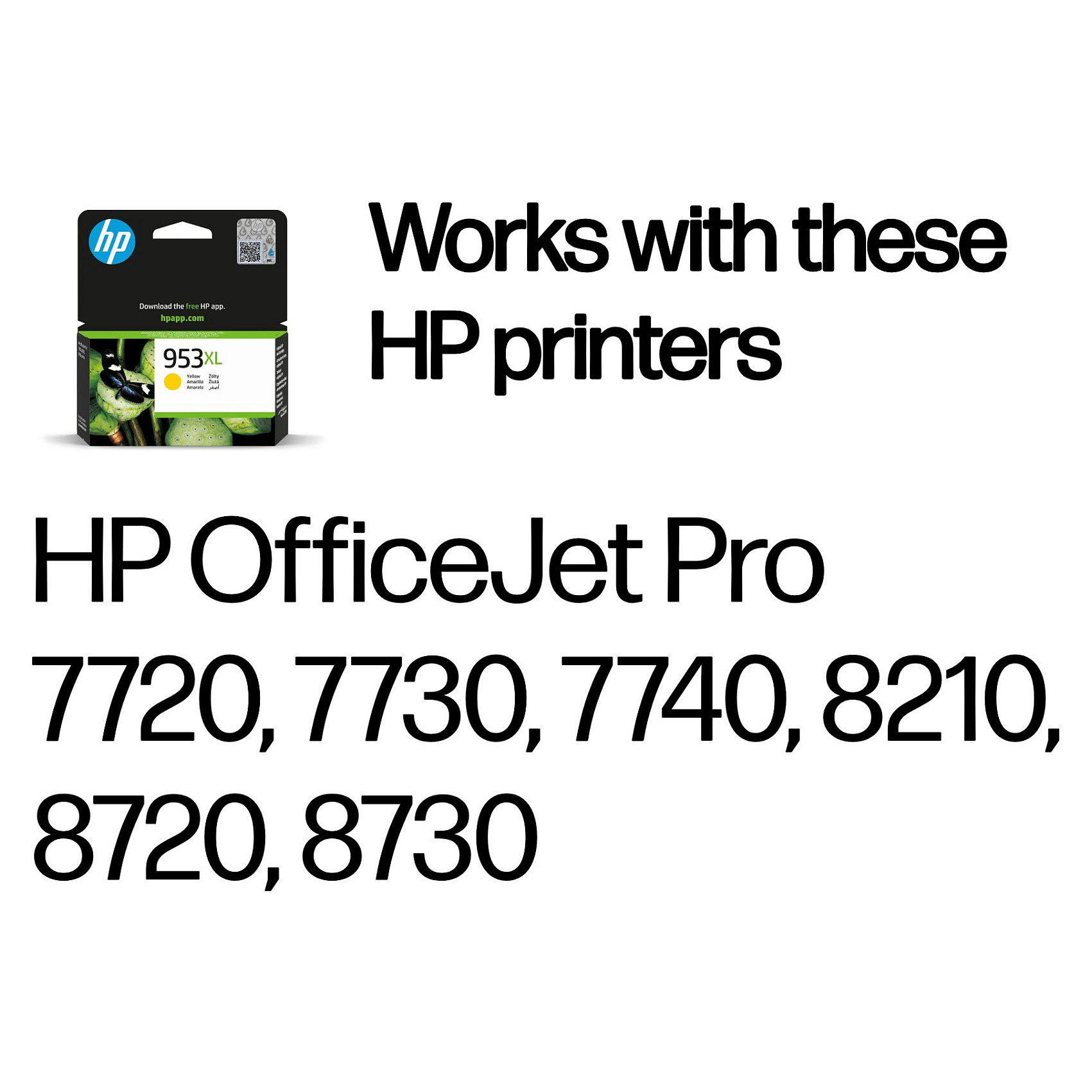 HP 953XL High Yield Yellow Original Ink Cartridge Gelb 18ml 1450Seiten