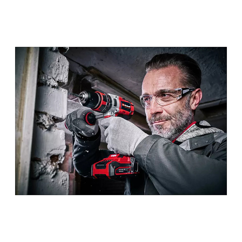 Professional Akku-Schlagbohrschrauber TP-CD 18/80 Li-i BL - Solo, 18Volt (rot/schwarz, ohne Akku und Ladegert)