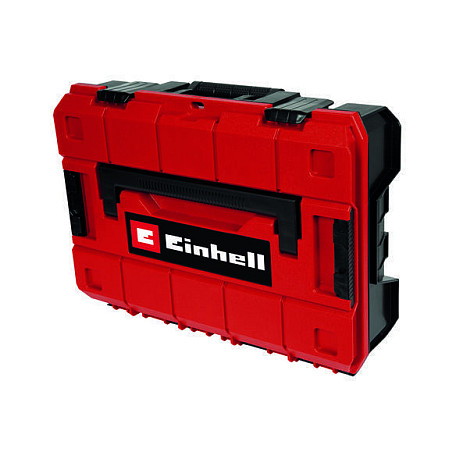 Systemkoffer E-Case S-F foam (schwarz/rot, mit 2 Schaumstoffeinlagen)