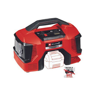Power X-Change Akku-Kompressor PRESSITO 18/21, 18Volt (rot/schwarz, ohne Akku und Ladegert) Werkzeuge