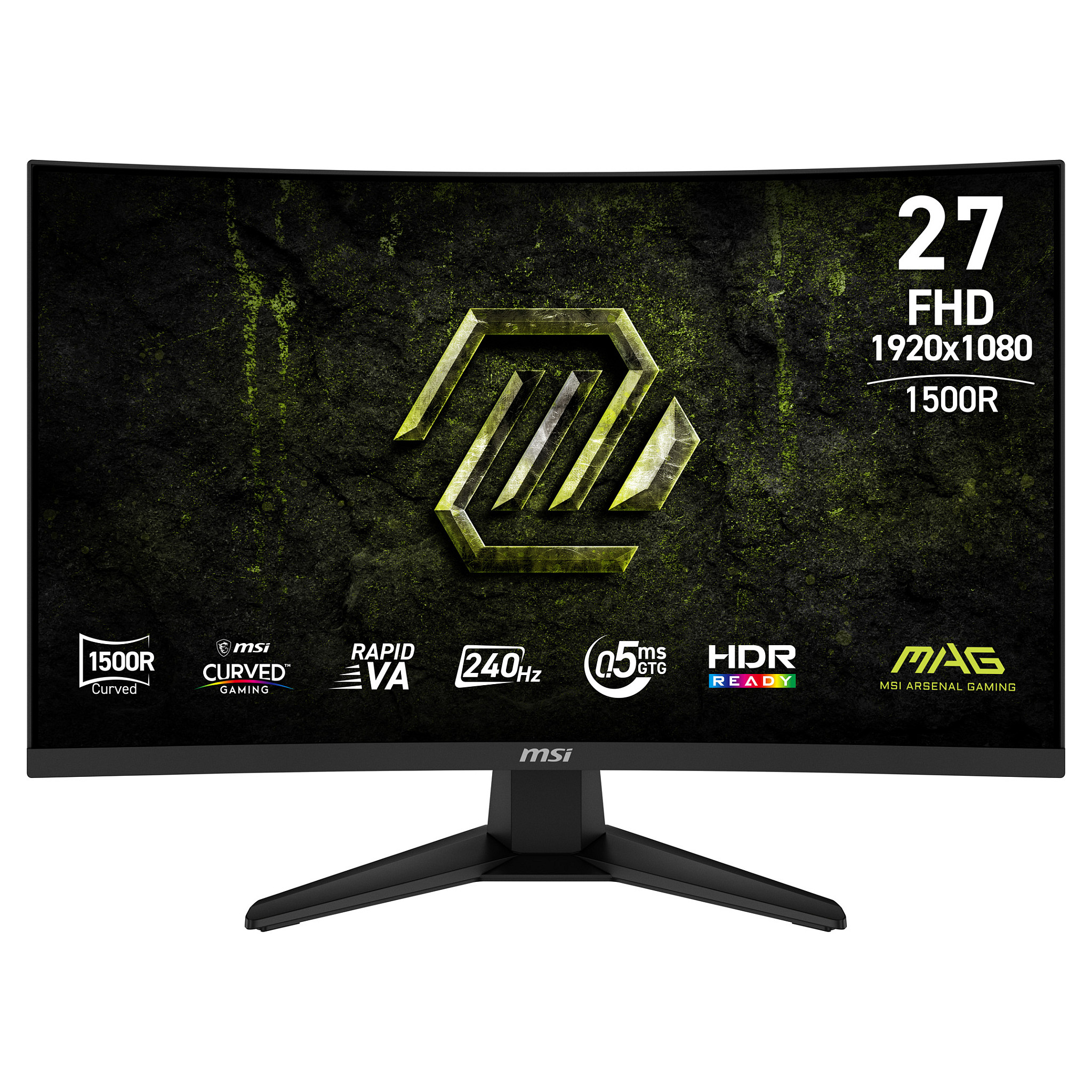 MSI MAG 275CF X24 computer monitor
