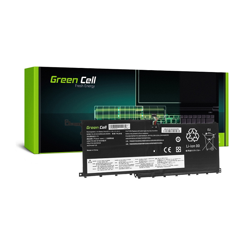Greencell Laptop Battery for Lenovo ThinkPad X1 Carbon Yoga 15.2V 3200mAh Batterien