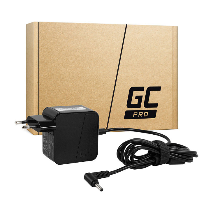 Greencell Laptop Charger PRO 19V 2.37A 45W Asus R540 X200C X200M X201E X202E Vivobook F201E S200E