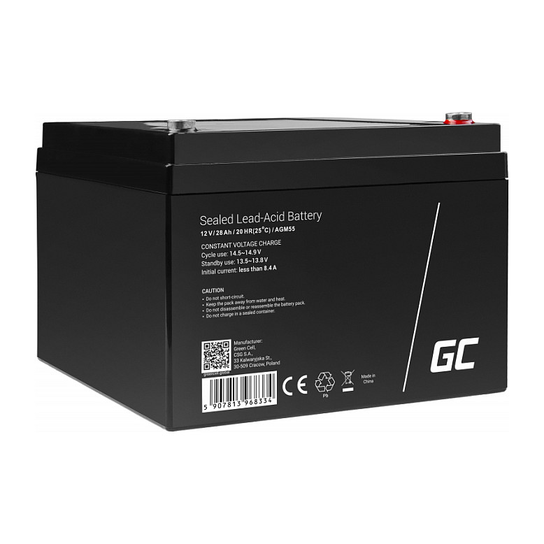 Green Cell AGM55 vehicle battery