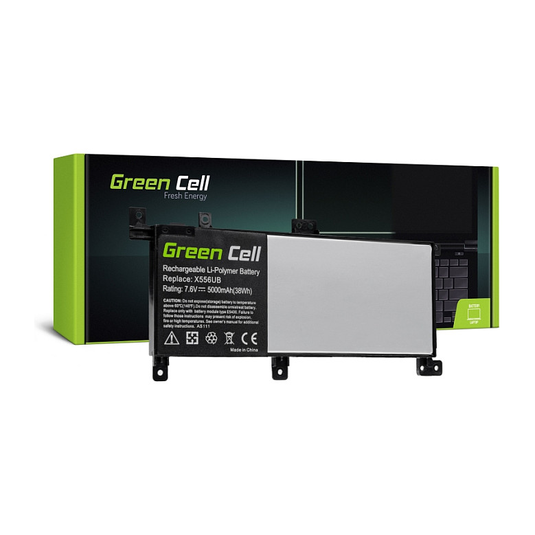 Greencell Laptop Battery for Asus X556U 7.6V 4100mAh Batterien