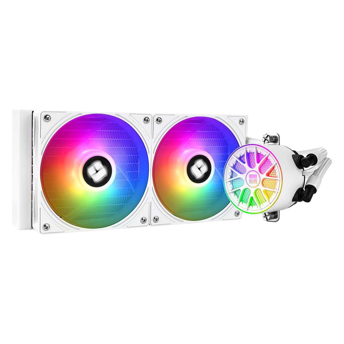 Refrigeración Líquida Thermalright Aqua Elite 240 ARGB White 240mm 2 Ventilatoren RGB
