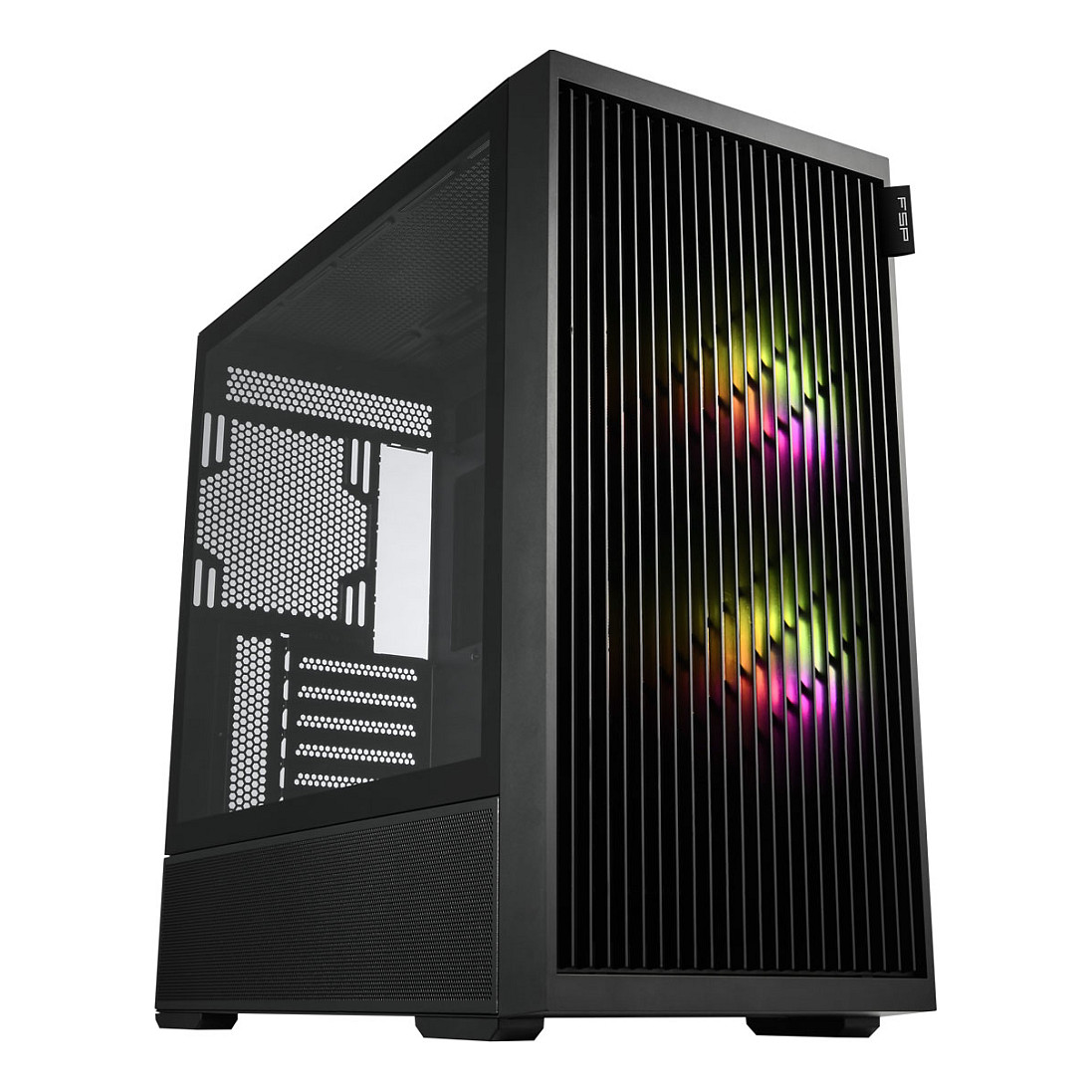 Fortron M330 (noir, Tempered Glass)