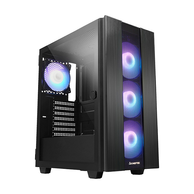 Chieftec Hunter 2 (schwarz, Tempered Glass)