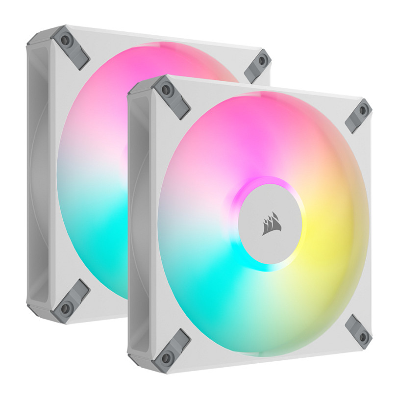 Corsair AF140 RGB ELITE White Pack of 2 140mm Case Fan Gehäuselüfter