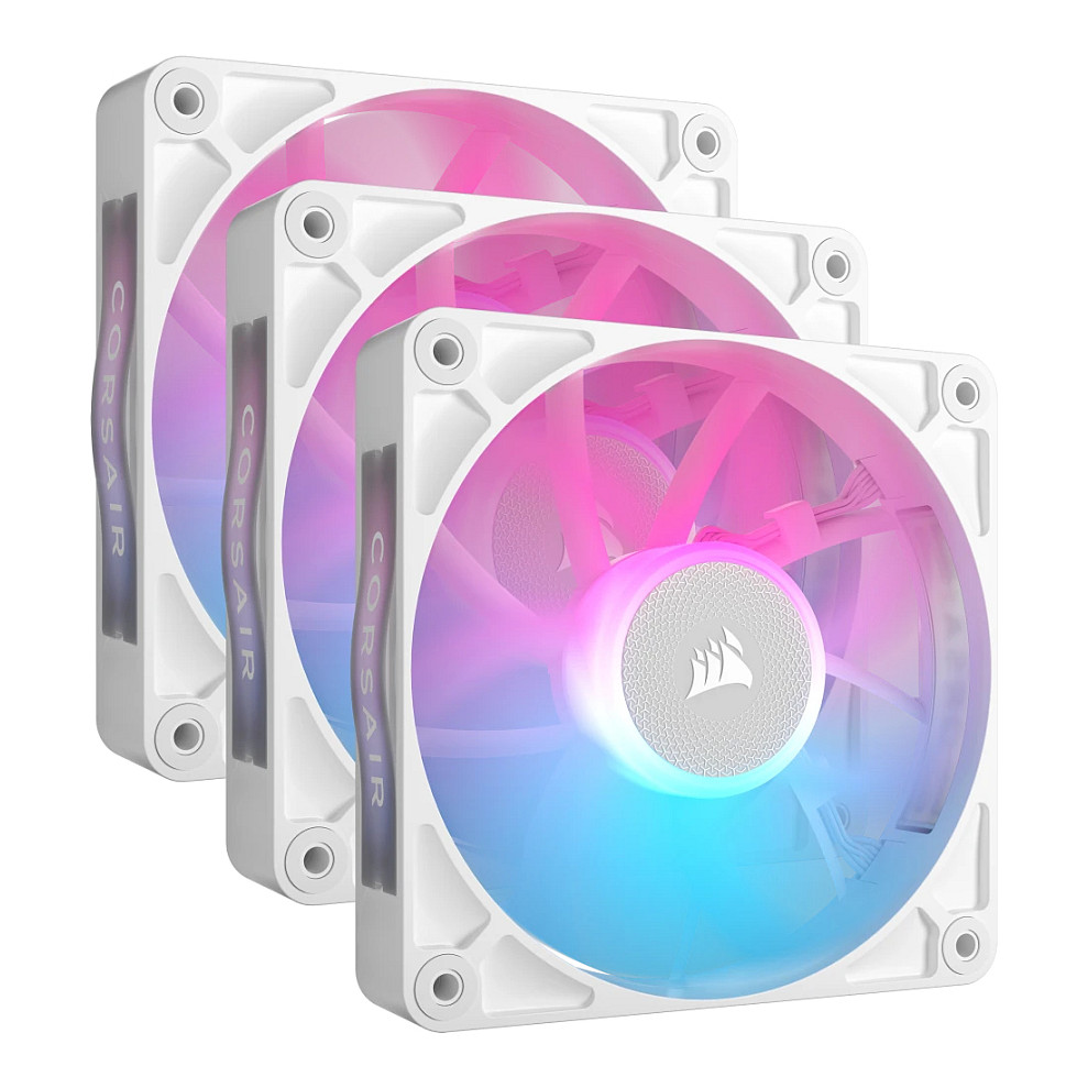 CORSAIR Lüfter iCUE Link RX120 RGB  120*120*25 White Triple