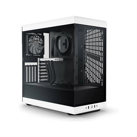 HYTE Y40 White Black Tempered Glass Midi-/Mini-Tower
