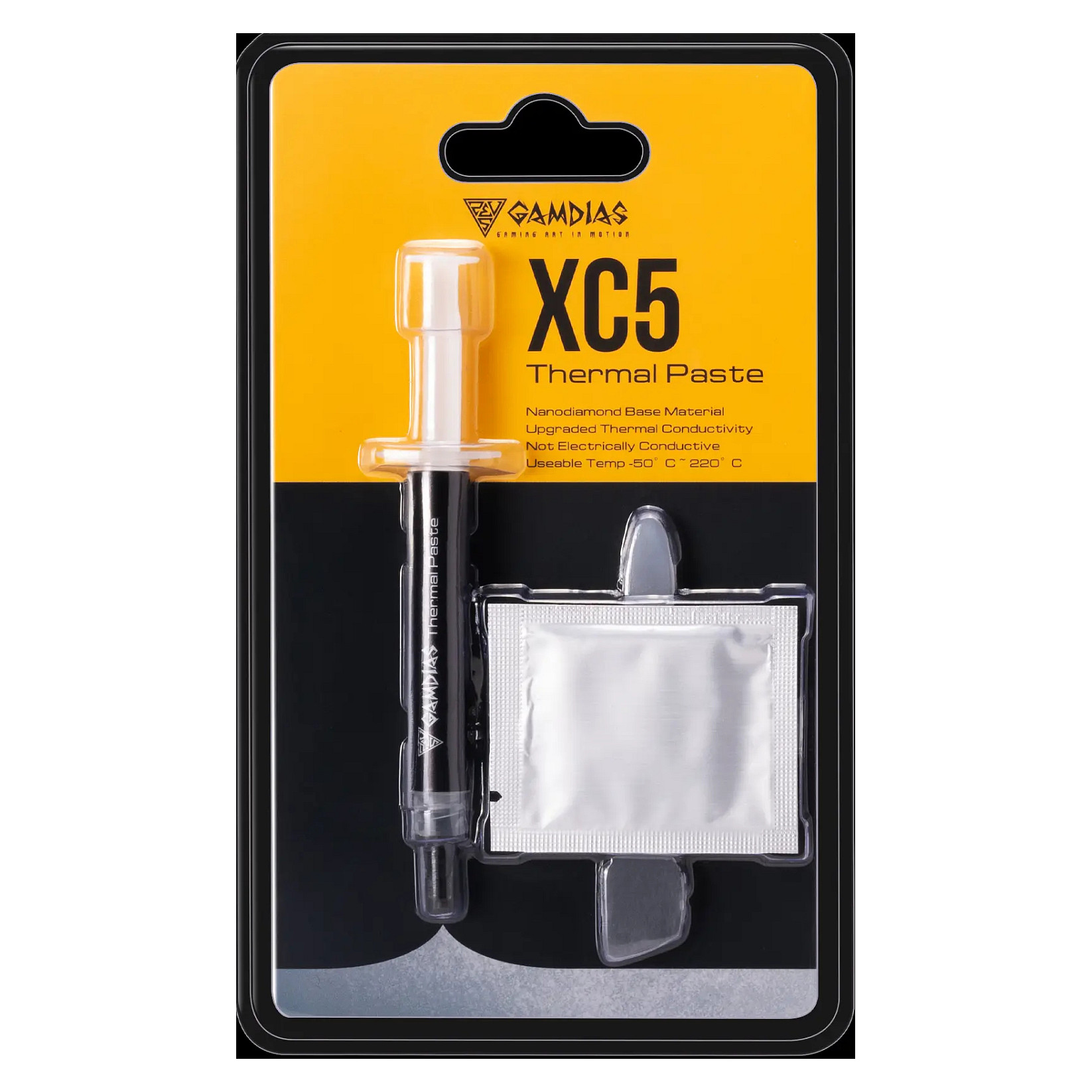 GAMDIAS XC5 heat sink compound