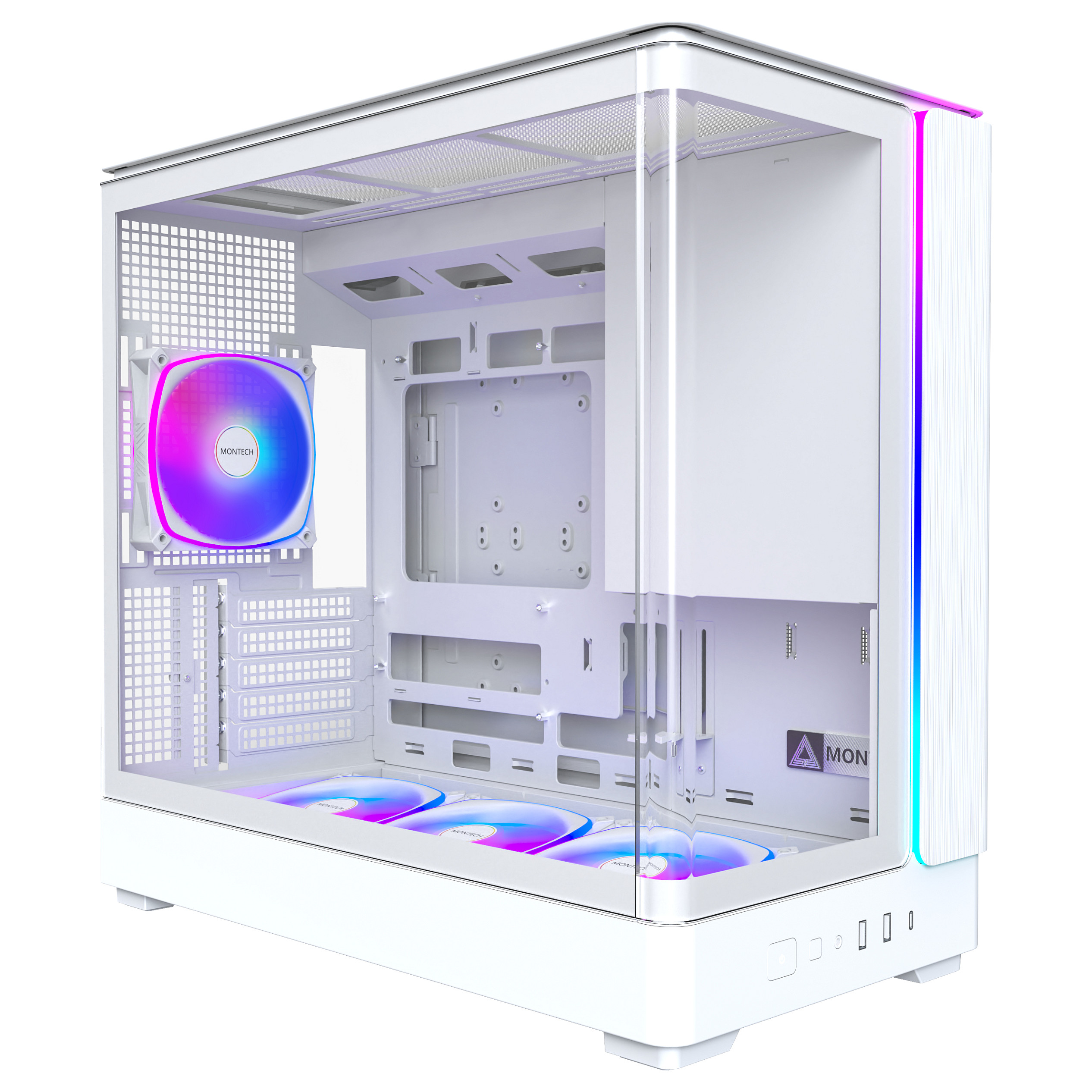 Montech KING 15 PRO (weiß) Midi-/Mini-Tower