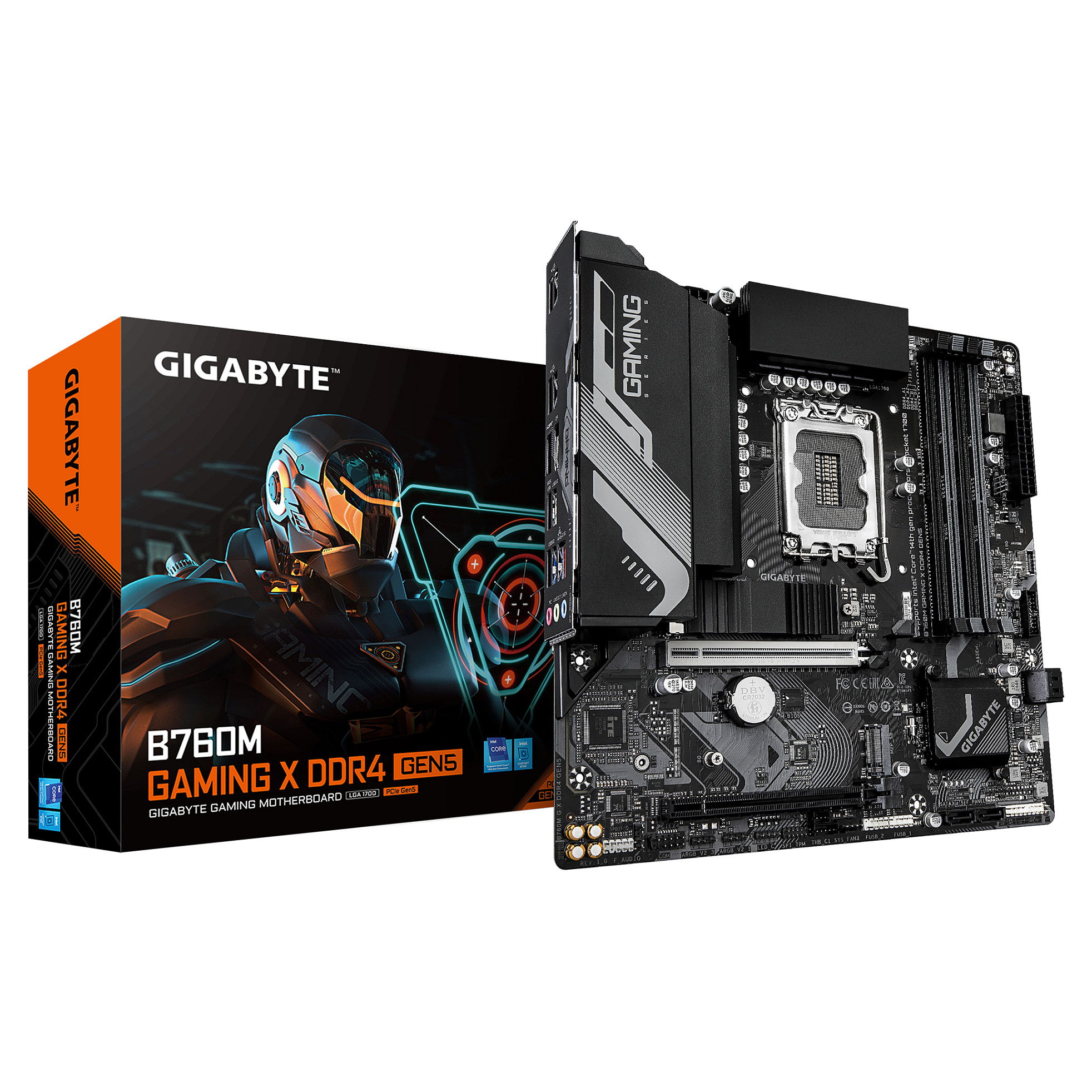 Gigabyte B760M Gaming X DDR4 GEN5 (B760,S1700,mATX,DDR4)