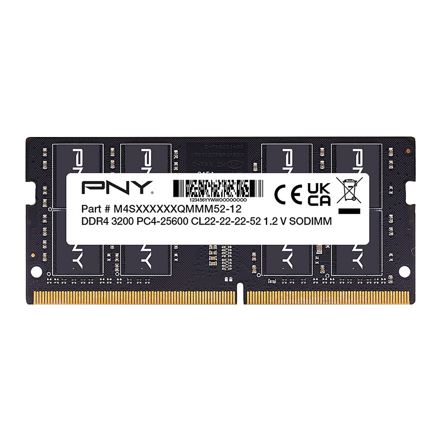 16GB PNY SODIMM Performance 3200MHz (black) Version SI