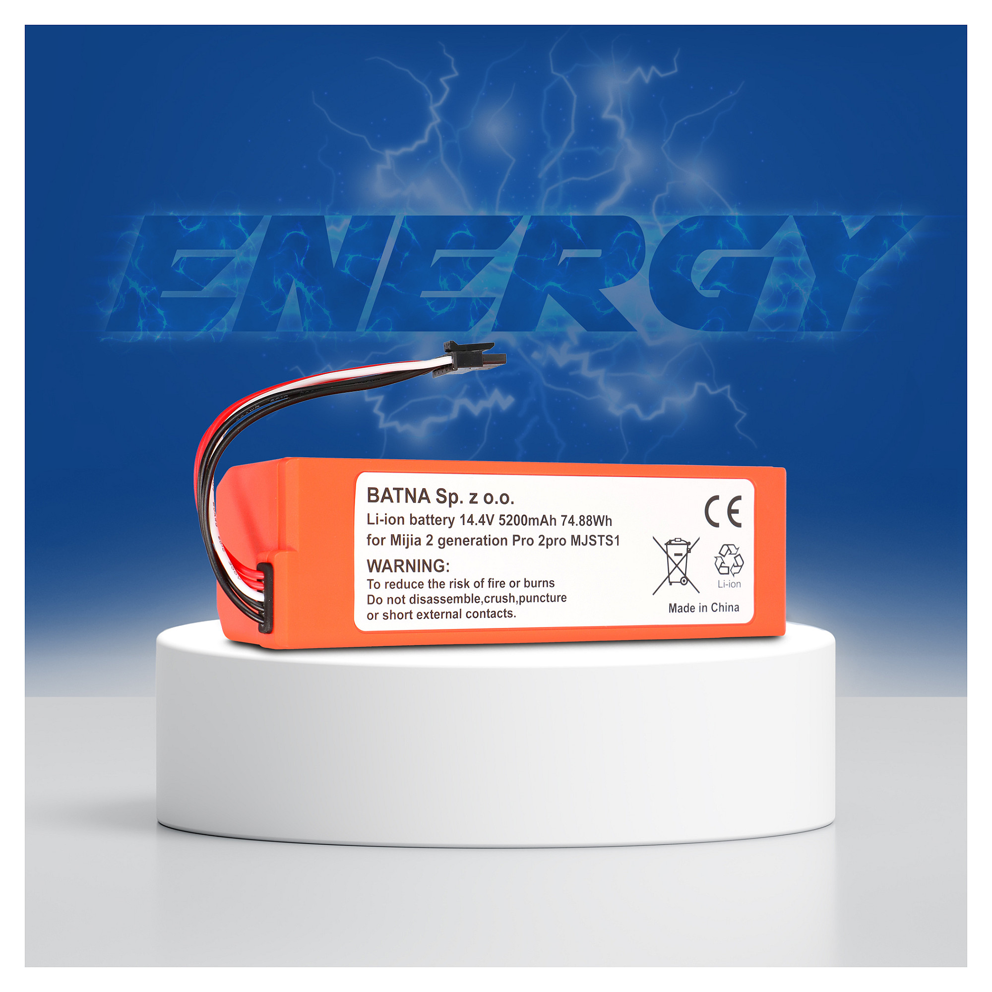 Extralink EX.22905 industrial rechargeable battery Reinigung