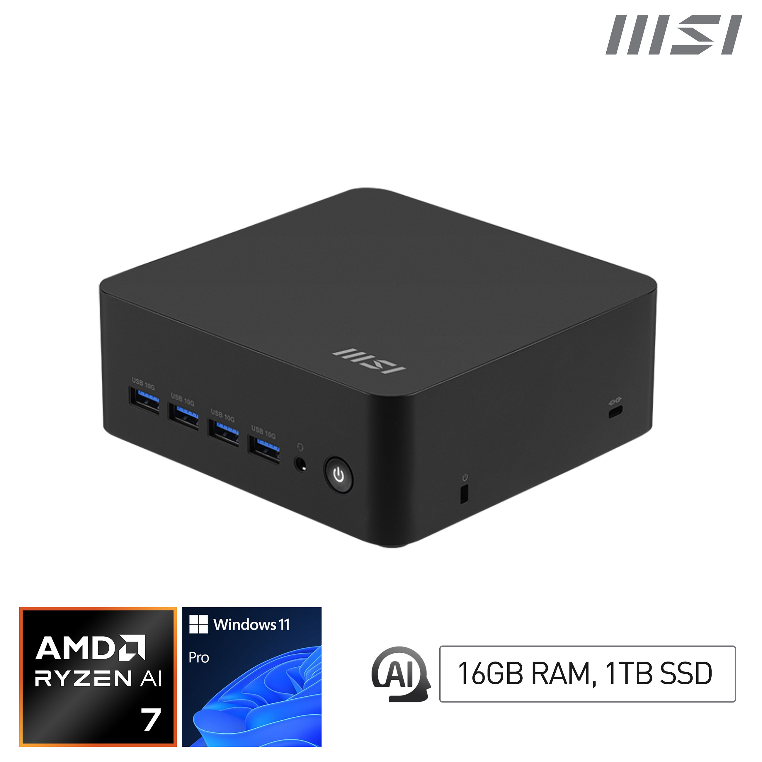 MSI Cubi Z AI 8M-012EU Marken PCs