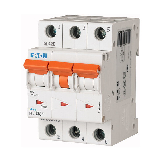 EATON PXL-C63/3 LS-Schalter 63A 236432 3p C-Char 236432