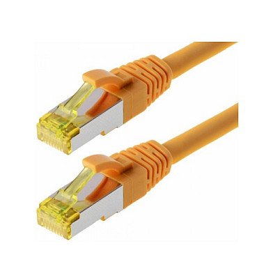 helos Patchkabel Cat.6a GHMT AWG 26/7 gelb 15,0m