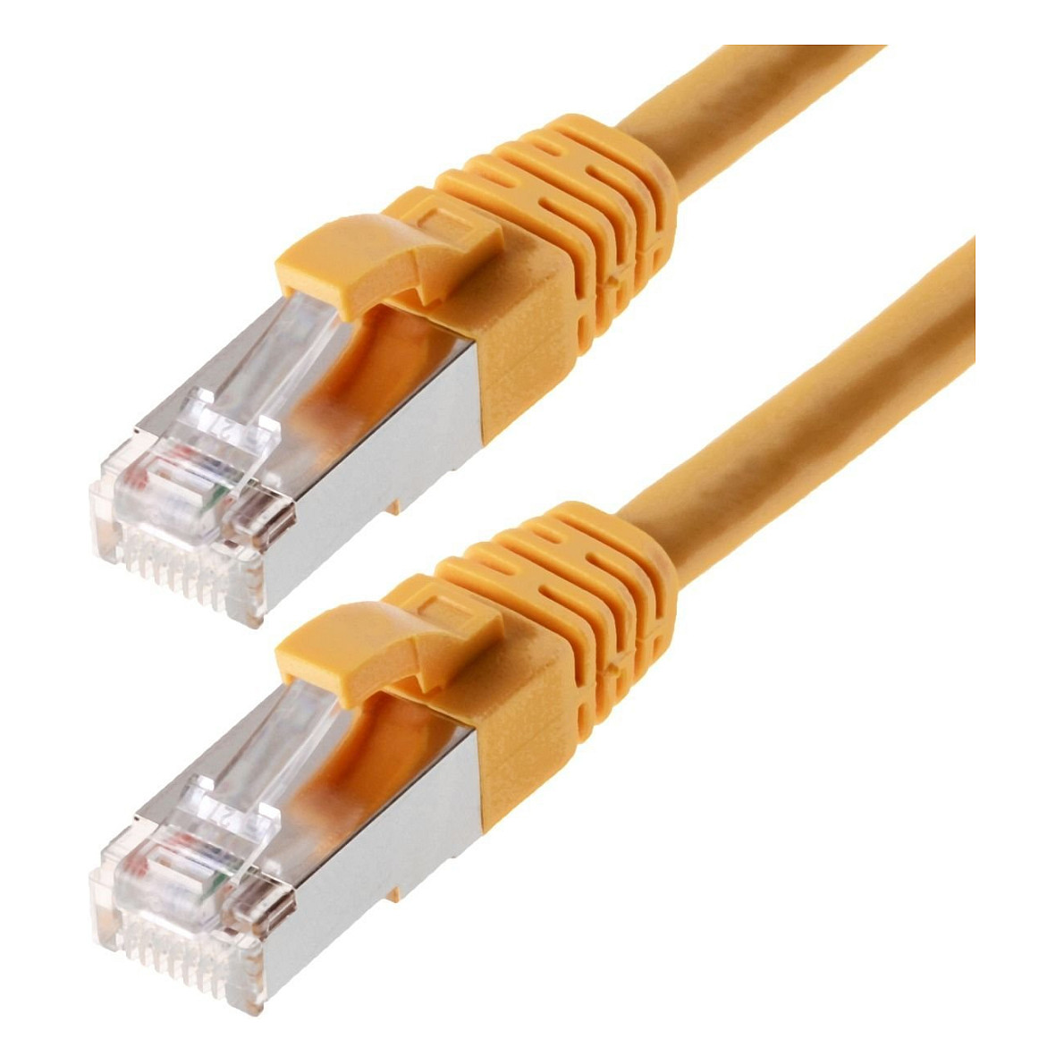helos Patchkabel Cat.6 GHMT AWG 27/7 gelb 0,25 m