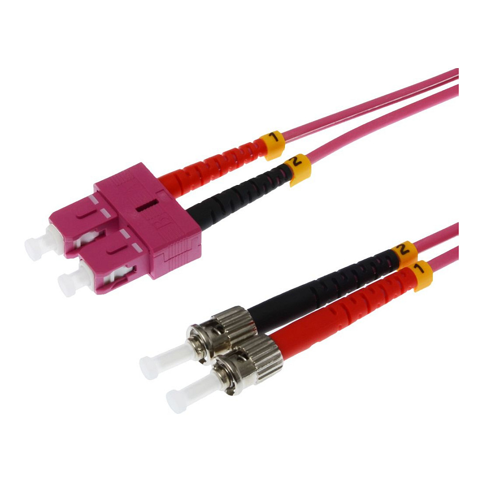 Helos 1m OM4 SC/ST InfiniBand/fibre optic cable