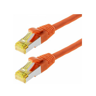 helos Patchkabel Cat.6a GHMT AWG 26/7 orange 3,0m