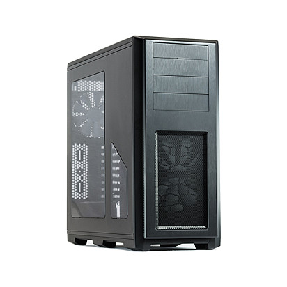 Phanteks Enthoo Pro (schwarz, Split-Window Design)
