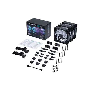 Phanteks D30-120 PWM Regular (noir, 3er Pack, 120 mm)