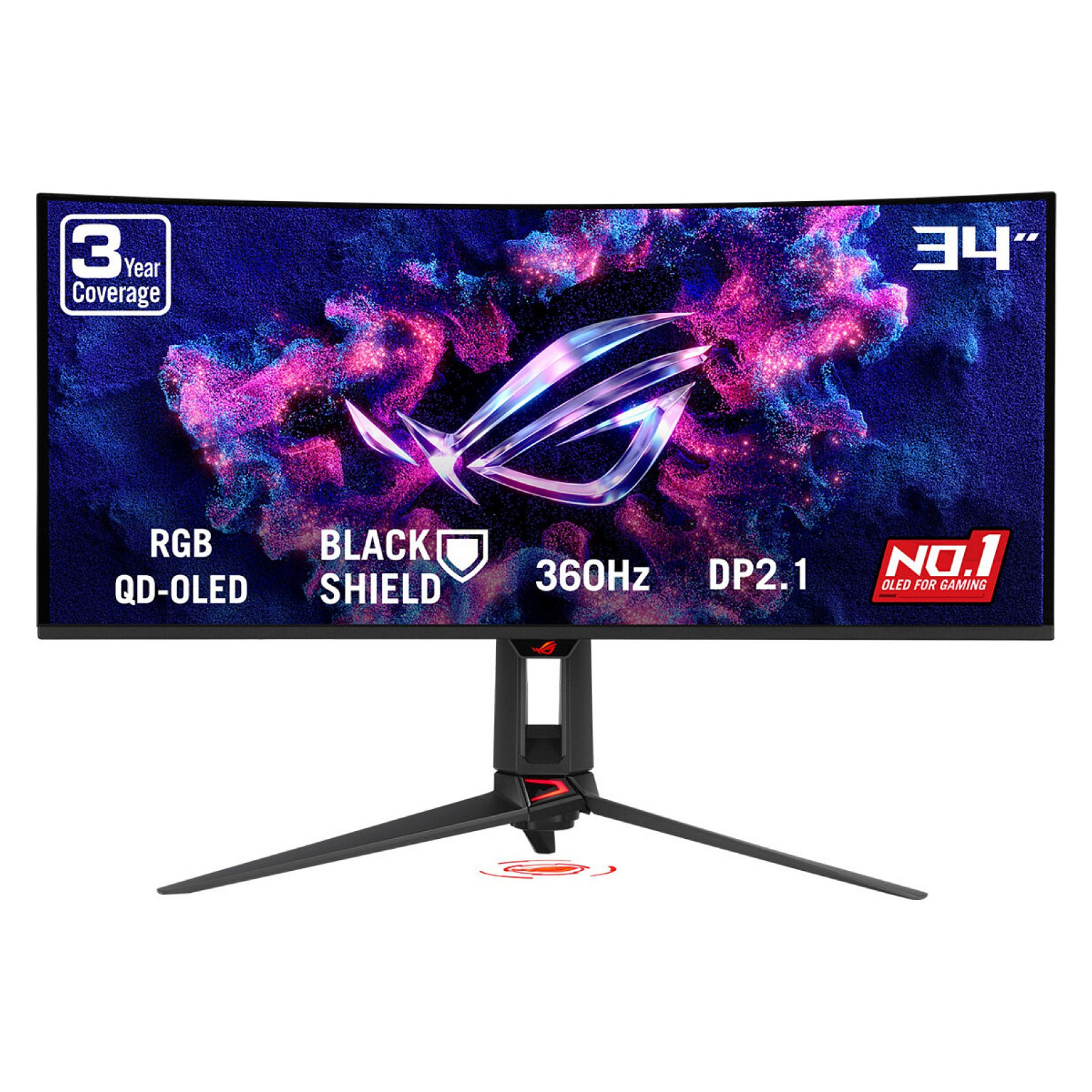 ASUS ROG Swift OLED PG34WCDN computer monitor